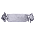Amity Home Giselle Large Round Bolster Pillow - Steel Blue