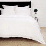 Pom Pom at Home Sheena Bamboo Sateen Duvet Cover Set - Sand