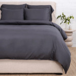 Pom Pom at Home Parker Bamboo Duvet Cover Set - Midnight