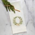 Arte Italica Farmers Market Wreath Towels, Set of 2 