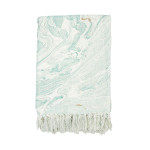 Elisabeth York Marble Throw - Juniper