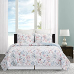 C&F Home Nori Coral Quilt Set