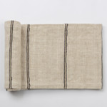 Amity Home Rhodes Linen Table Runner - Ivory