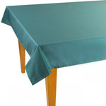 Jacquard Weave Solid Rectangle French Tablecloth - Green