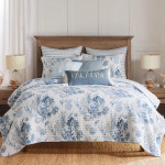 Levtex Home Coral Landing Quilt Set