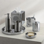 Kassatex Home Mulberry Bath Accessories - Silver