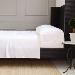 Pom Pom at Home Sheena Bamboo Sateen Sheet Set - White