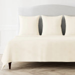Ann Gish Vector Coverlet - Ecru