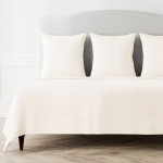 Ann Gish Vector Coverlet - White