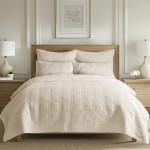 Levtex Home Cloud Waffle Quilt Set - Undyed Cream