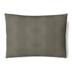 Ann Gish Vector Pillow Sham - Gunmetal