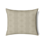 Ann Gish Vector Dutch Euro Pillow - Grey