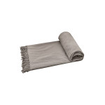 Elisabeth York Lavato Bed Throw - Oyster
