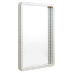 Cyan Design Triton Rectangular Mirror -  White