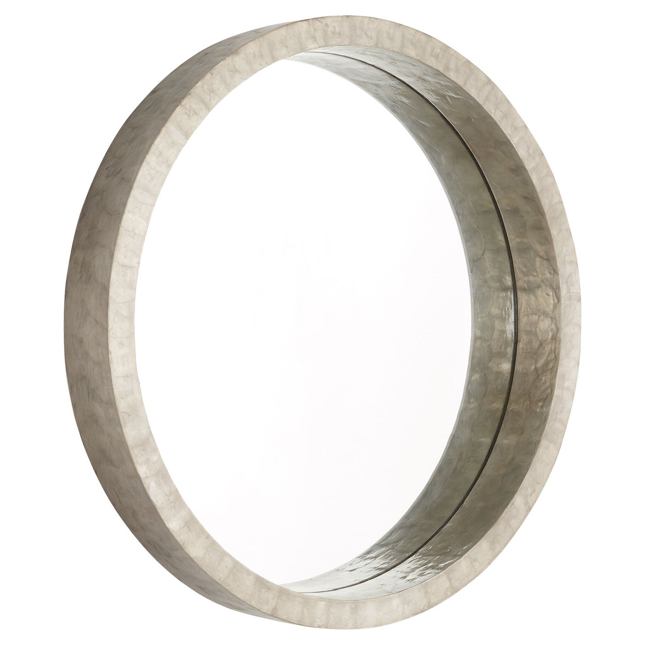 Cyan Design Triton Large Round Mirror - Taupe - Bay Home and Linens