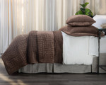 Amity Home Aurora Oversize King Quilt - Copper