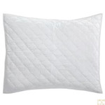 Orchids Lux Home Clermont Dutch Euro Sham - White