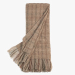 Amity Home Alma Alpaca Throw - Mushroom