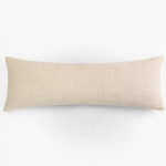 Amity Home Andrea X-Long Bolster Pillow - Ivory