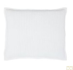 Orchids Lux Home Milton Dutch Euro Sham- White
