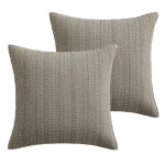Levtex Home Loden Euro Sham Set of 2 - Taupe