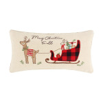 Levtex Home Bunny Christmas Pillow