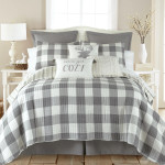 Levtex Home Camden Quilt Set - Grey