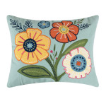 Levtex Home Grandiflora Garden Applique Pillow 