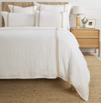 Pom Pom at Home Rory Duvet Cover - White/Flax