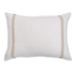 Pom Pom at Home Rory Big Pillow - White/Flax