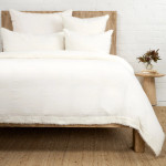Pom Pom at Home Hunter Linen Pillow Sham - Cream