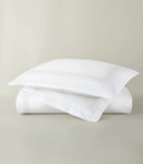 Peacock Alley Filigree Classic Embroidered Duvet Cover Set - Linen