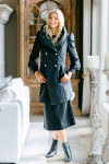 Crown Linen Victoria Taffeta Coat