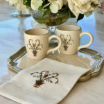 Arte Italica Villa Estate Tri-fold Linen Napkin Set