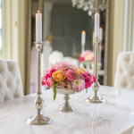 Arte Italica Grande Peltro Candlestick Holder