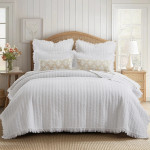 Levtex Home Wilhemina Quilt Set - White