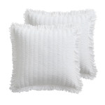 Levtex Home Wilhemina Euro Sham Set of 2 - White