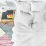 carol & frank Bennett White Quilt Set