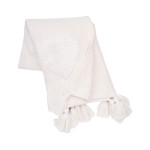 carol & frank Heart Throw