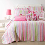 Levtex Home Merrill Stripe Girl Quilt Set