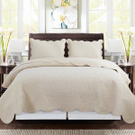 C&F Home Christiana Quilt Set - Khaki