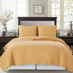 C&F Home Christiana Quilt Set - Honey