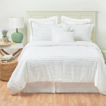 C&F Home Eyelashes White Comforter Set