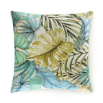Lili Alessandra Eden Capri Printed Cotton Square Pillow (Made-To-Order)