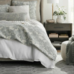 Lili Alessandra Gardenia Sage Luxe Padded Throw (Made-To-Order)