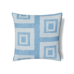 Ann Gish Piastrella Sham - Blue