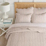 Levtex Home Martha Stripe Quilt Set - Taupe 