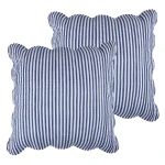 Levtex Home Martha Stripe Euro Sham Set of 2 - Navy