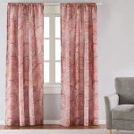 Levtex Home Spruce Drape Panels (Set of 2) - Red