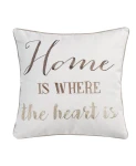 Levtex Home Angelica Linen Home Heart Tassle Pillow